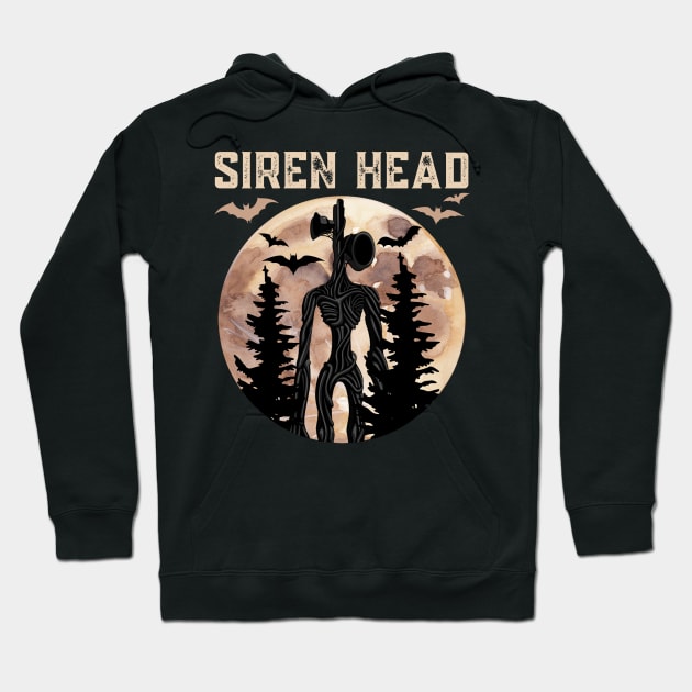 Creepy Siren Head Creature Hoodie by Souls.Print